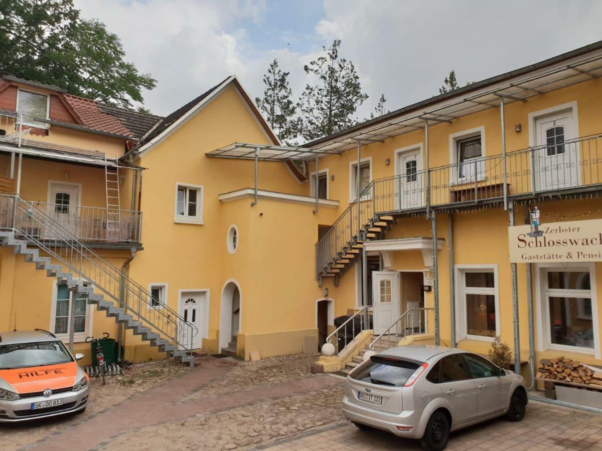 Pension Schlosswache-Zerbst Ngoại thất bức ảnh